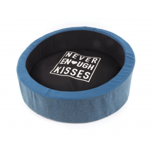 Corbeille ronde - Collection Never Enough - Bleu