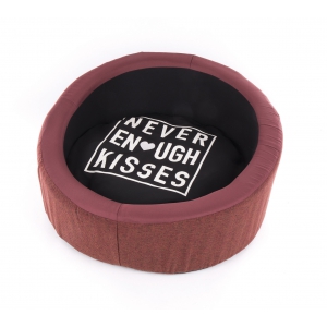 Round basket - Never Enough Collection - Red