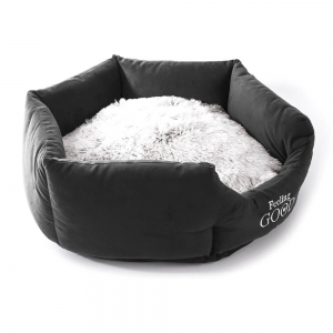 Grey round basket for dogs - Igloo - Martin Sellier