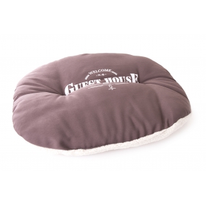 Coussin ovale - Collection Guest House - Marron