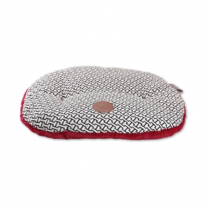 Oval Cushion - Avenue Montaigne Collection - Red