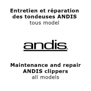 Maintenance and repair of Andis clippers (on request)