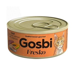 Fresko Cat Adult Tuna and Salmon with Papaya 70 gr
