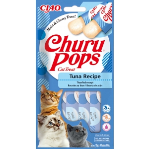Friandises crémeuses CHURU POPS pour chat - Recette Thon x12