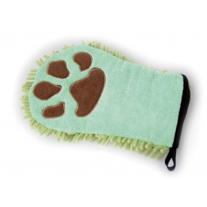 Washing glove for dogs and cats