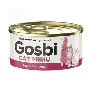 Gosbi Cat Menu Chicken with beef 85 gr