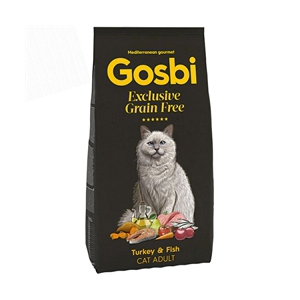 Gosbi  Exclusive Grain Free  Turkey & Fish Cat Adult