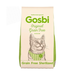 Gosbi Original Cat Grain Free Sterilized - 3 kg
