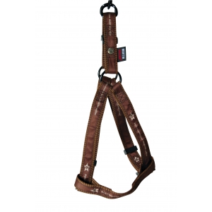 Step in dog harness - Pet connection brown