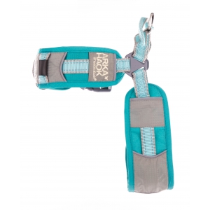 Harnais norvégien de sport pour chien - Arka Haok - Taille S - TURQUOISE - tour de poitrail 45 à 58cm - tour de cou 40 à 48cm