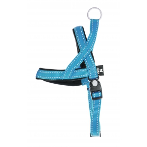 Norwegian harness for sport dog - Neo + blue
