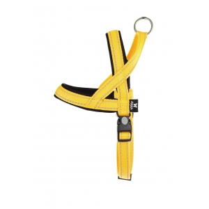 Norwegian harness for sport dog - Neo + yellow