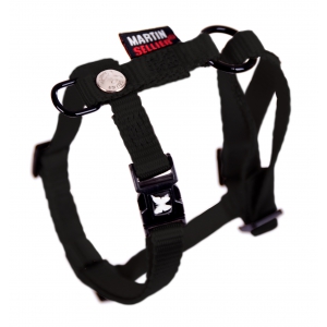 Dog harness - nylon black