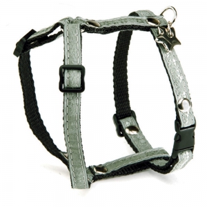 Dog nylon harness - So chic green