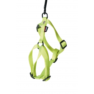 Dog harness - green nylon