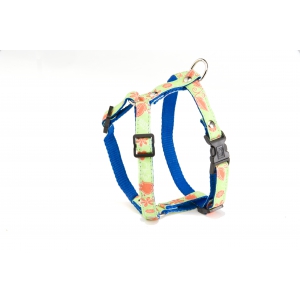 Harnais pour chien - Floralies vert