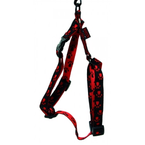 Black red dog harness - original paw
