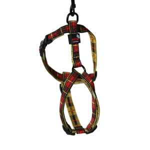 Dog harness - Scotland red