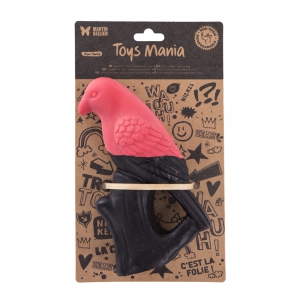 Latex toys - Collection Birds - Rossignol pink/black