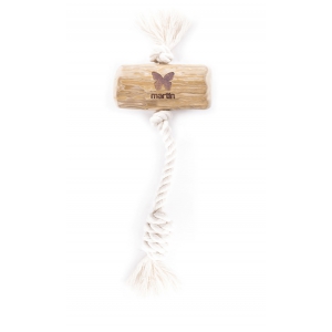 Natural wooden toy & rope "Ristretto big knot