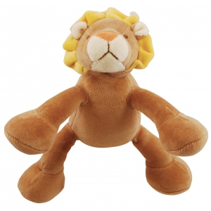 Dog organic teddy toy - lion 15 cm 