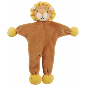 Dog organic teddy toy - lion - 23 cm 