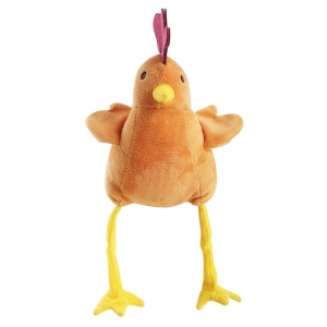 Plush toy for dog - Orange rooster