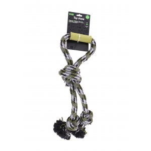 Dog Toy - camouflage handle rope