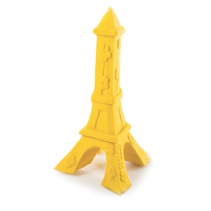 Dog Toy - Eiffel Tower - Yellow