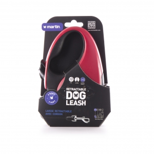 Retractable Dog Leash "2 SOFT" with cord