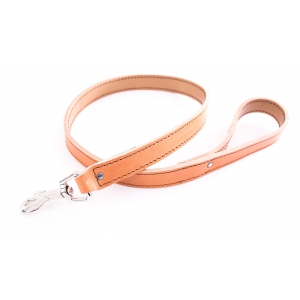 Natural leather lead for dog - Special bulldog and mastiff