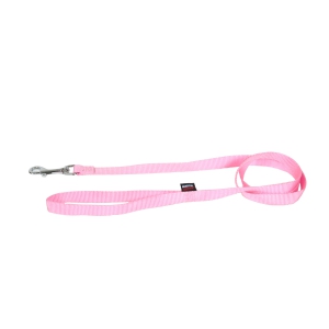 pink nylon dog lead