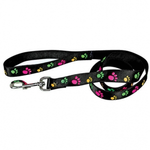 Laisse nylon pour chien - Footprints