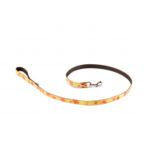 Dog lead - Yellow's Floralie