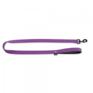 Laisse pour chien - nylon mauve