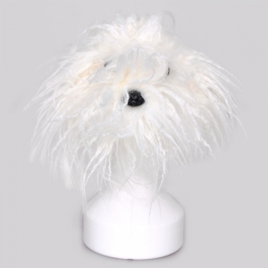 Mannequin Réaliste En PVC Blanc Pour Présenter Vêtements De Chien - Taille 80 Cm, Idéal Toilettage Ou Boutique
