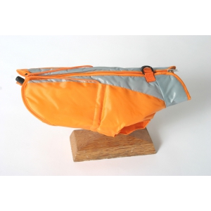 Manteau pour chien - Bicolore orange gris