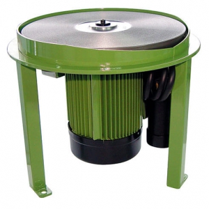 Meule lapidaire CT28 avec couronne en fonte(diam. 280mm) double face - Le lapidaire avec 1 couronne