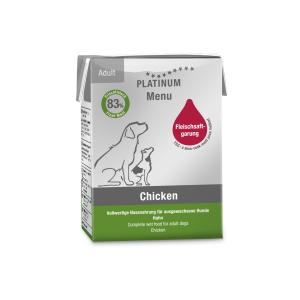 Platinum Adult Dog Chicken Menu, Pack of 12