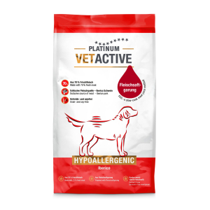 Platinum VetActive Hypoallergenic Porc pour chien