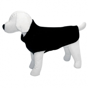 Dog sweater - black wool - mythic