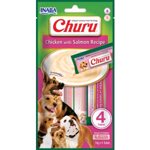 CHURU Chicken & Salmon Purée for Dogs x12