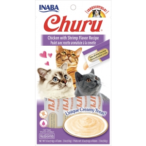 Chicken Churu Purée for Cat - Chicken and Shrimp flavor