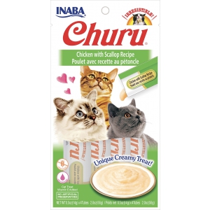 Chicken Churu Purée for Cat - Chicken and Scallop flavor