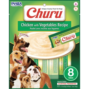 Chicken Churu Purée for Dog - Chicken and Vegetable flavor