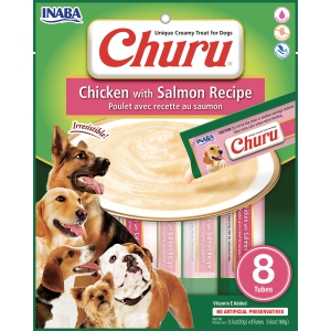 Chicken Churu Purée for Dog - Chicken and Salmon flavor