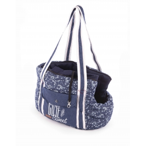 Soft bag for dogs - Collection Artémis - Blue