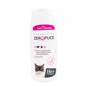 Cat shampoo - Zéro flea - Hery 200ml 