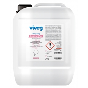 Dog professionnal shampoo - Softness Plus - Hair growth - Vivog - 20 liters