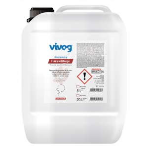 Shampooing professionnel pour chien - Parasitifuge - Vivog - 20 litres